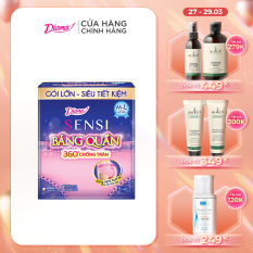 Băng vệ sinh Diana Sensi dạng quần size M-L gói 5 miếng