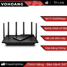 TP-Link Archer AX73 – Router Wi-Fi 6 Gigabit Băng Tần Kép kết nối 200 thiết bị AX5400