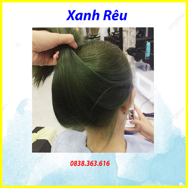 Tự nhuộm tóc màu Xanh rêu lá khói tại nhà, hàng nội địa Việt Nam, không gây  hư tổn cho tóc (Trọn bộ tặng gang tay, trợ nhuộm) giá rẻ ₫ |