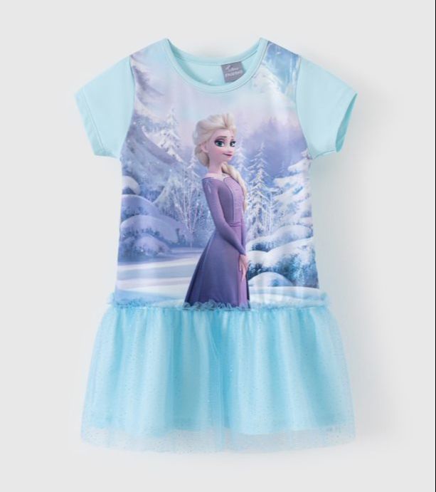 (14-36kg) Váy công chúa Elsa bé gái cao cấp Rabity đầm công chúa cánh tiên đuôi cá vải cotton siêu...