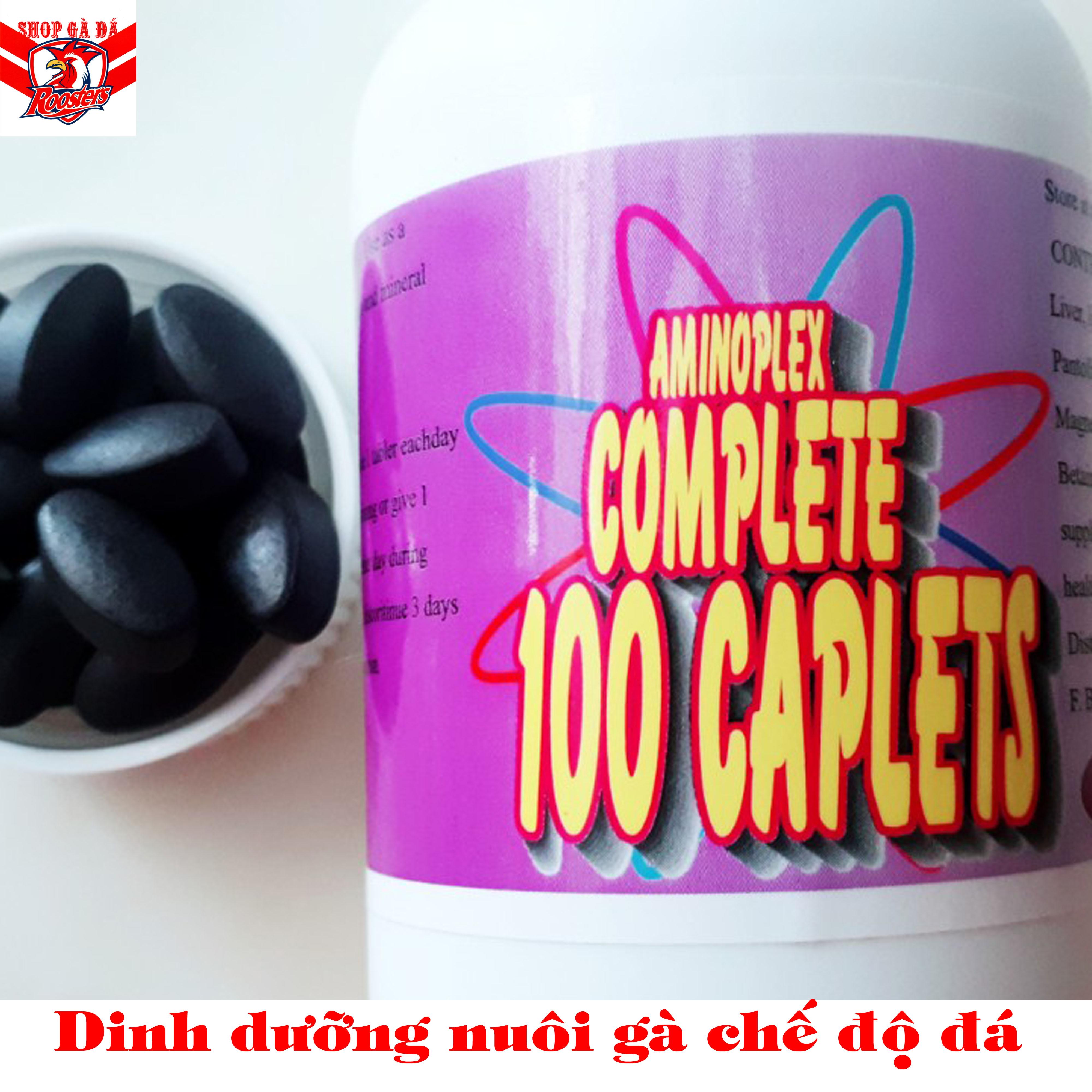 Hộp 100 viên Amino complete cho gà chế độ chiến cao cấp