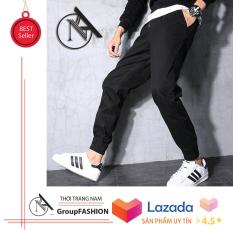 Quần jogger nam kaki thể thao, quần co dãn nhẹ thoải mái, mật độ vải cao cản gió, may chỉ công nghiệp chắc chắn