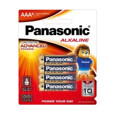 Pin AAA Panasonic Ankaline siêu bền LR03T/4B – Hàng chính hãng, pin không chứa chì, giữ năng lượng lên đến 10 năm, kích thước AAA (đũa), xuất xứ Thái Lan