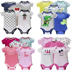SÉT 5 BODY SUIT BODY CHIP BELITI CHO BÉ TRAI BÉ GÁI HÀNG XUẤT MỸ (Body ngắn tay, body cộc tay, áo liền quần cho bé)