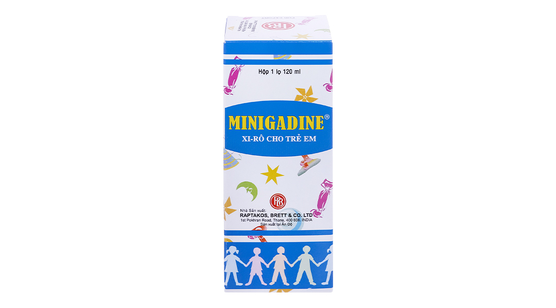 Siro trẻ em Minigadine kích thích ăn ngon (120ml)