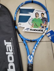 Vợt tennis Babolat 260g- Màu xanh- tặng căng cước quấn cán và bao vợt – ảnh thật sản phẩm