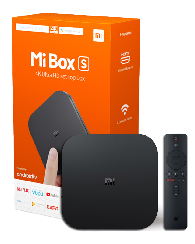 Xiaomi Mi Box S 4k 2021 - Android TV Box Xiaomi, TV Box CPU 4 nhân, Android TV mới nhất,...