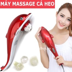 Máy Mát Xa Đấm Lưng Cá Heo Massage Búa Rung Hồng Ngoại Bụng , Cơ , Lưng , Cổ Tử Cung Giảm Đau Thư Giãn Giảm Mệt Mỏi Massage Toàn Thân, Cổ, Vai, Eo, Lưng, Chân Dễ Dàng.