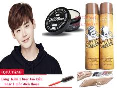 Sáp Giá Rẻ, Bộ Đôi Sản Phẩm Tốt Cho Tócnam , Combo Sáp Blumaan Và Gôm Suavecito Đẳng Cấp Là Mãi Mãi Sp23