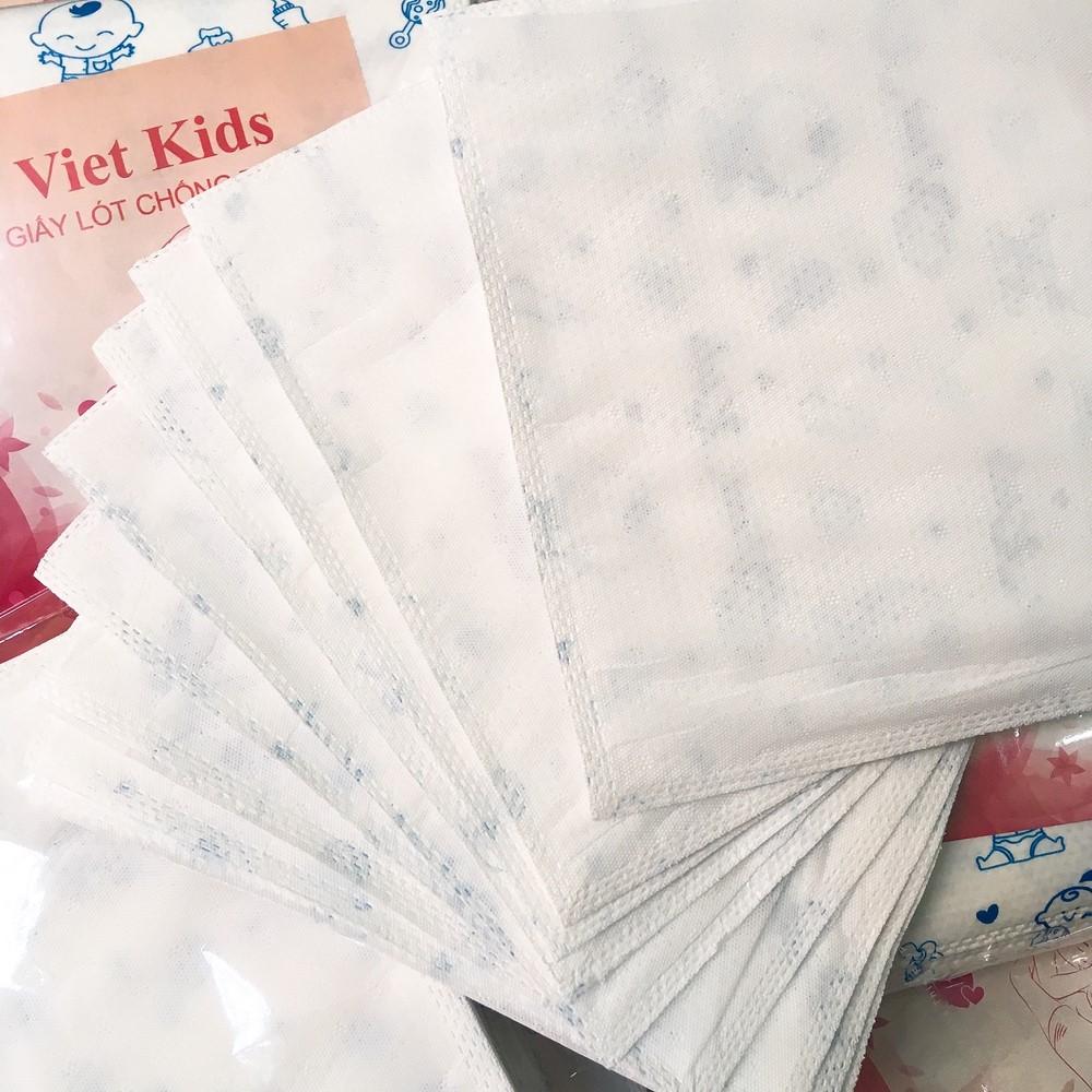 [HCM]Giấy lót phân su bông Viet Kids Gói 200g(Tiết kiệm tã cho em bé)