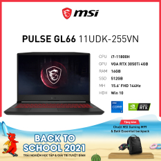MSI Pulse GL66 11UDK-255VN (i7-11800H | 16GB | 512GB | VGA RTX 3050Ti 4GB | 15.6′ FHD 144Hz | Win 10)