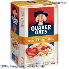 Yến Mạch Quaker Oats loại cán dẹt hộp 4,52Kg – Nhập Khẩu Từ Mỹ