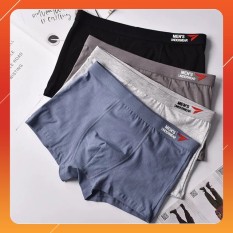 Hộp 4 quần lót nam boxer vải cotton cao cấp mens underwear, sản phẩm tốt với chất lượng và độ bền cao, và được cam kết sản phẩm y như hình
