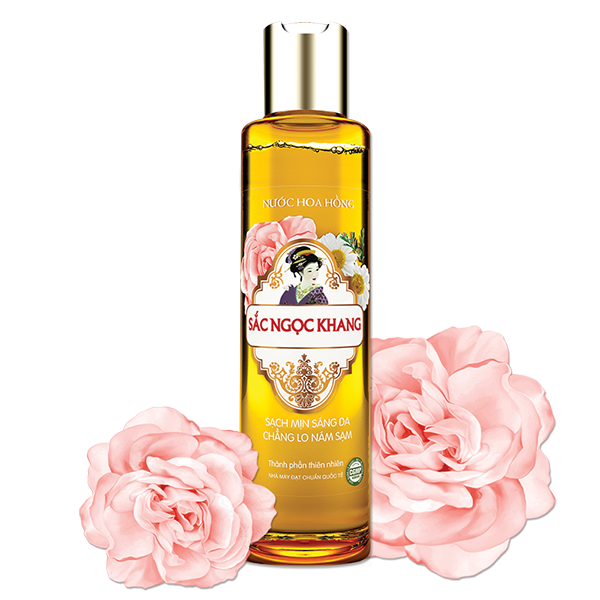 Nước hoa hồng Sắc Ngọc Khang sạch mịn sáng da với thành phần 5 loại hoa 145ml, giúp tăng cường...