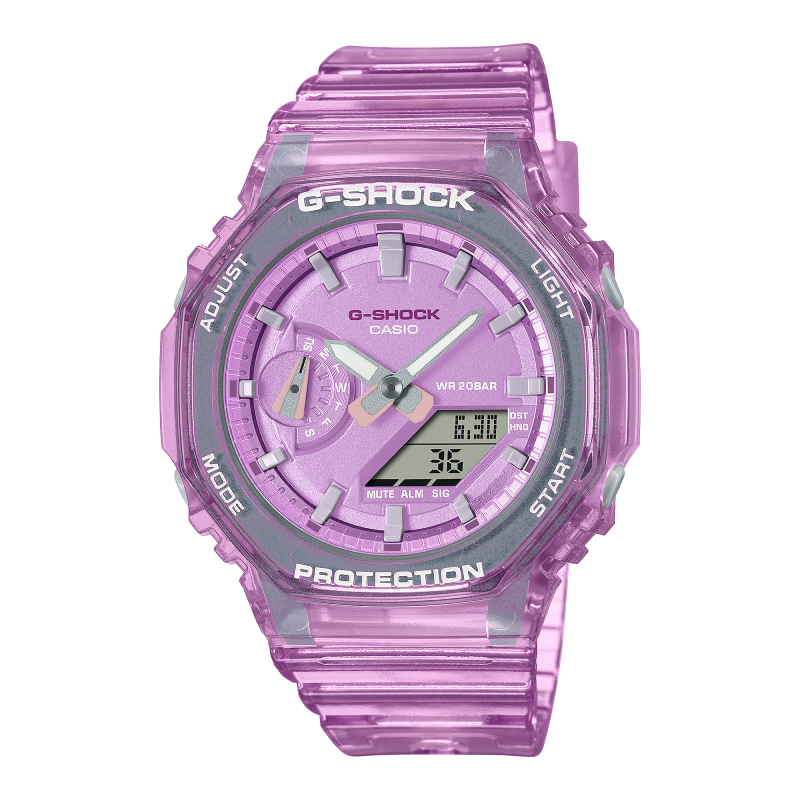 [CHỈ 6.6 – VOUCHER 50K VỚI ĐƠN TỪ 2000K] Đồng hồ Nữ Dây Nhựa Casio G-Shock GMA-S2100SK-4ADR chính hãng bảo hành 5 năm Pin trọn đời