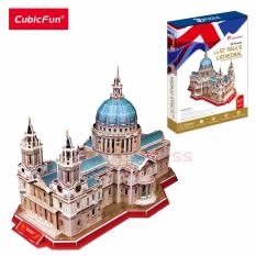 Mô hình lắp ráp 3D Cubic Fun Nhà Thờ Thánh Paul MC117H