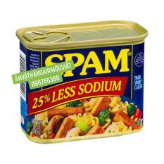 [Date Đẹp 03/2025]Thịt Hộp Spam Mỹ Giảm Mặn 25% 340g