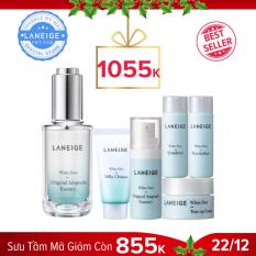Tinh chất dưỡng trắng ngừa thâm nám Laneige White Dew Original Ampoule Essence 40ml + Tặng bộ dưỡng trắng White Dew 5 món