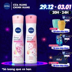 Combo 2 chai xịt ngăn mùi trắng mịn Nivea 150ml