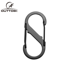 Outtobe Carabiner S-shaped buckle (aluminum alloy, 6*2.5cm)