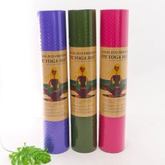 Thảm tập yoga 2 lớp TPE cao cấp tặng kèm túi đựng thảm