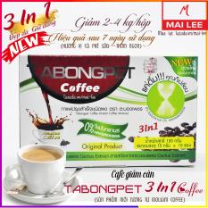 Cà phê TABONGPET 3 in 1(Hộp 10 gói nhỏ x 15g) – Thái Lan (Sản phẩm mới của Idol Slim Coffee giảm cân) – Thái Lan – Cải thiện vóc dáng hiệu quả – Ca phe giam can IdolSlim Coffee – Mai Lee