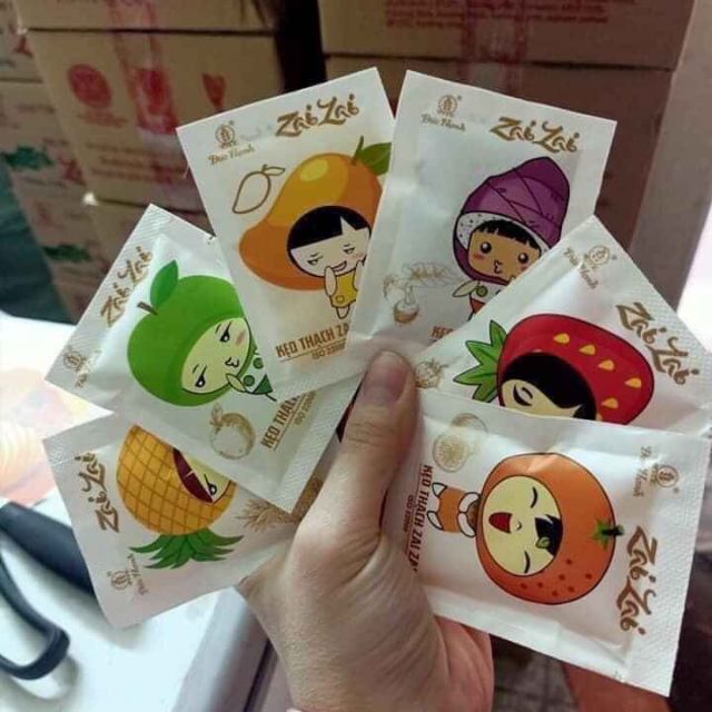 com bo 1kg thế giới thạch siêu ngon(1kg thạch sữa chapy)
