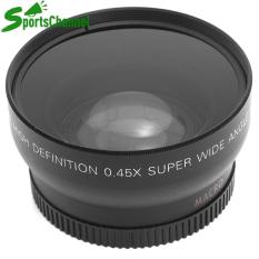 Ống kính góc rộng 0.45x 52mm cho Nikon 18-55mm 55-200mm 50mm