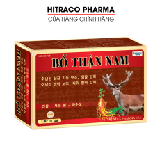 Viên uống tăng cường sinh lý nam, bổ thận, tráng dương Bổ Thận Nam – Hộp 30 viên thành phần nhung hươu, nhân sâm, ba kích, thục địa