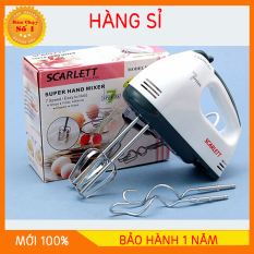 Máy Đánh Trứng Cầm Tay 07 Tốc Độ 180W Loại Cao Cấp 2020 Thiết kế kết cấu đũa khuấy tulip và soắn phù hợp sử dụng nhiều mục đích – Hàng sỉ rubi