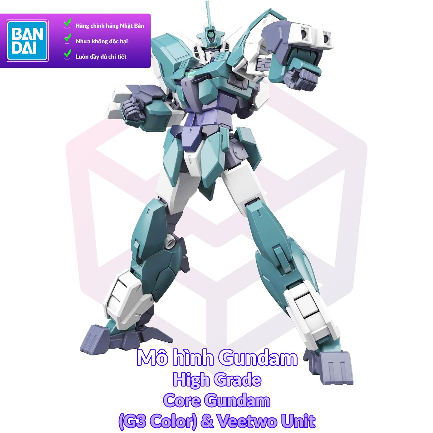 Mo Hinh Gundam Bandai Hg Core Gundam G3 Color Veetwo Unit Gdb Bhg Chỉ 309 000 Hang đồ Chơi - livestream roblox cùng với anh em cây khế gdb vlogs gaiia