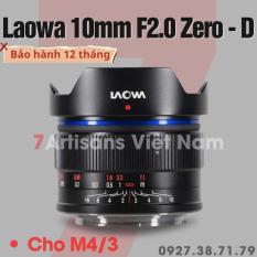 Ống kính Laowa 10mm F2 Zero-D Siêu rộng không méo dành cho ngàm M4/3 như Panasonic, Olympus và Blackmagic và Drone DJI