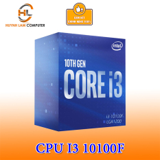 CPU Intel Core i3 10100F 3.6GHz up to 4.3GHz 4 nhân 8 luồng socket 1200 Chính hãng Viễn Sơn phân phối (không có GPU)