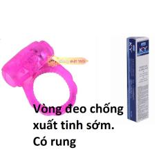 Vòng rung cặp đôi + gel bôi tron