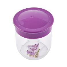 Hũ thủy tinh in hoa văn Herevin 425ml – 171016/171017/171018 (Nhiều màu)
