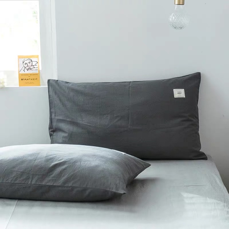 Đôi vỏ gối nằm cotton Tici Lidaco kích thước 50x70cm kiểu hiện đại không dùng khóa kéo