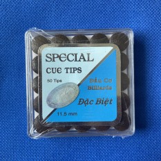 Hộp 50 cái đầu cơ bida SPECIAL đặt biệt Loại 11,5mm.