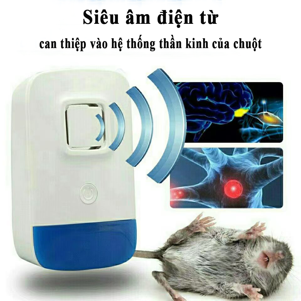 Máy Đuổi Chuột（công nghệ Nhật Bản, để chuột vô gia cư không xuất hiện）máy đuổi chuột chính hãng，máy đuổi chuột sóng siêu âm