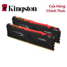 Ram PC Kingston HyperX Fury RGB 32GB (Kit 2x16GB) Bus 3200 DDR4 CL16 DIMM XMP Non-ECC HX432C16FB3AK2/32
