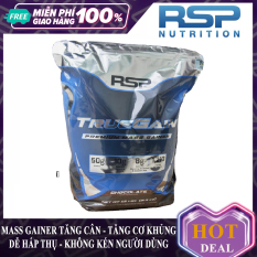 Sữa tăng cân tăng cơ hạn chế mỡ TrueGain của RSP NUTRITION hương Chocolate bịch lớn 5.3 kg hỗ trợ tăng cân tăng cơ nhanh, dễ hấp thu, không kén người dùng, cho người gầy kén ăn, khó hấp thu – thuc pham chuc nang