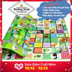 Thảm xốp 2 mặt cho bé Maboshi 200x180x0.5 cm (Nhiều màu)