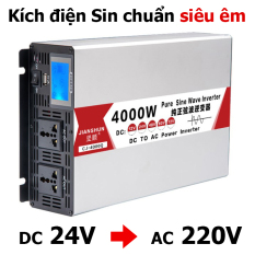 Kích điện Inverter Sin chuẩn 4000W (2000W liên tục) 24V