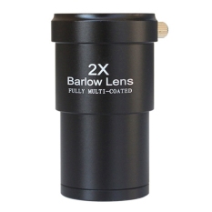 Barlow Lens 2X 1.25 Inch with M42X0.75 Thread Camera Connect Interface for Telescope Filters for Astrophotography