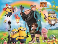 Tranh ghép gỗ 60 miếng – Minion