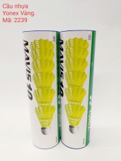 Quả cầu lông nhựa – Chính hãng Yonex- Ống cầu lông nhựa Yonex Mavis 10 (6 quả) (Có bán lẻ 1 quả)