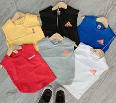 Lyvyshop – (Cotton loại đẹp) Áo sát nách cá tính cho bé trai từ 09-24kg