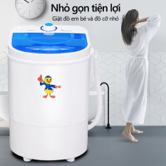 Máy giặt mini cao cấp Máy giặt vắt quần áo gia dụng mini Giá rẻ đặc biệt phù hợp dành cho học sinh sinh viên