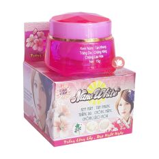 Kem nám tàn nhang, dưỡng trắng da mặt, chống nắng và chống lão hóa Nano White (15g)