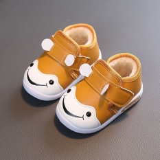 Ju Ying The latest autumn and winter 1-3-5 years old toddler shoes baby shoes boy baby cotton shoes young children’s shoes girl baby shoes snow boots