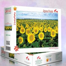 Hoa Hướng Dương – Tranh xếp hình 2035-018